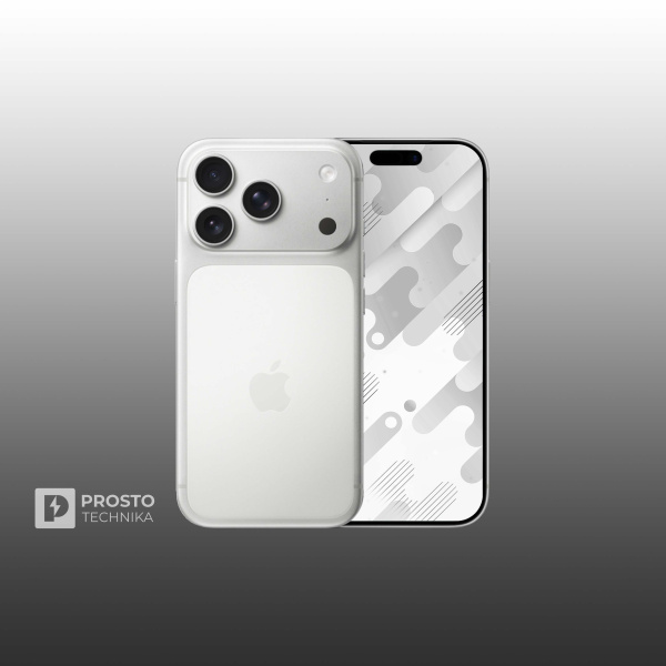 Смартфон Apple iPhone 17 Pro Max 256 ГБ (Серебристый | Silver), Dual: nano SIM + eSIM